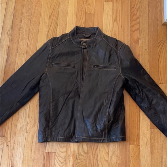 Guess leather jacket. - Picture 1 of 3